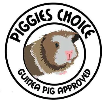 Piggies Choice The Space House All Natural Sturdy Pine Wood Corner Hideout Hidey Guinea Pig Hut (Teal)