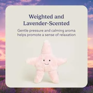 Comforting Warmies Microwavable Starfish Plush Animal.