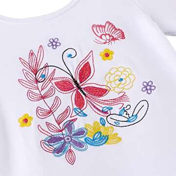 EQSJIU Unicorn Ballet Leotards with Tutu for Girls Toddlers Dance Cotton Tulle Skirts Dress