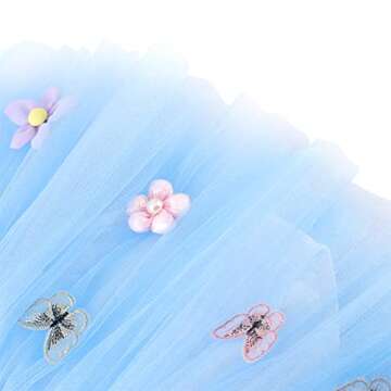 EQSJIU Unicorn Ballet Leotards with Tutu for Girls Toddlers Dance Cotton Tulle Skirts Dress