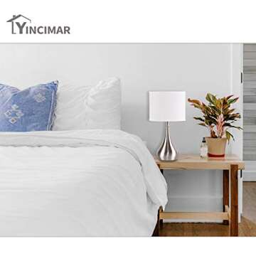 Stylish Yincimar Table Lamp Set for Bedrooms and Offices