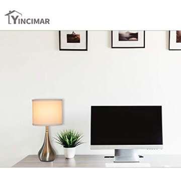 Stylish Yincimar Table Lamp Set for Bedrooms and Offices