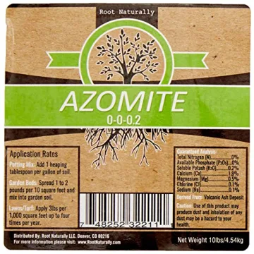 Azomite Volcanic Rock Dust 10 lbs for Thriving Plants