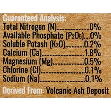 Azomite Volcanic Rock Dust 10 lbs for Thriving Plants