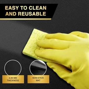 Kona XXL BBQ Grill Mats - Large Non Stick Cooking Liners