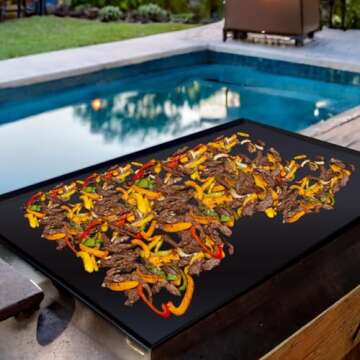 Kona XXL BBQ Grill Mats - Large Non Stick Cooking Liners