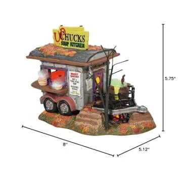 Enchanting Halloween Food Truck Figurine by Department 56