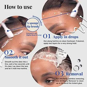 All Mighty Bond Lace Front Wig Glue and Remover Kit