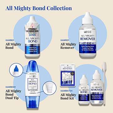 All Mighty Bond Lace Front Wig Glue and Remover Kit