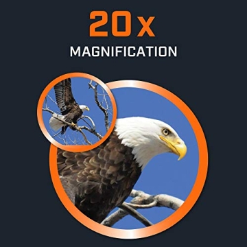 Bushnell PowerView 2 20x50 Binoculars High Clarity Grey