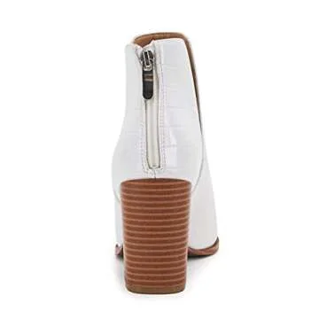 Ermonn Women's Stylish Slip-On Ankle Boots for All Occasions