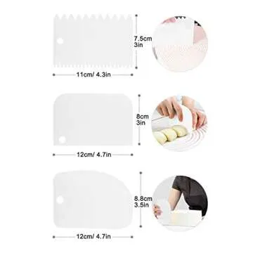 6 QT Flex Edge Beater Attachment for KitchenAid Bowl-Lift Stand Mixer, Flat Edge Beater for 6 Quart with Silicone Edges