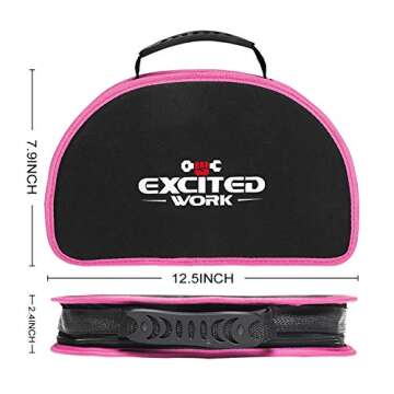 Excited Work Pink Tool Kit: Stylish DIY Women's Tool Set