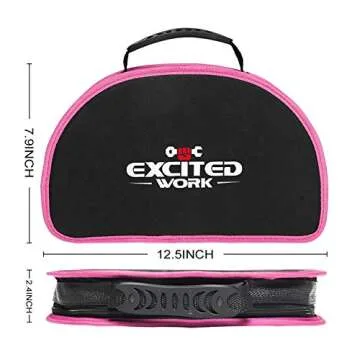 Excited Work Pink Tool Kit: Stylish DIY Women's Tool Set