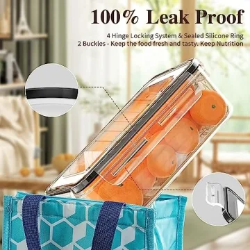 JSCARES Airtight Food Storage Set - 16 Pcs BPA-Free Containers