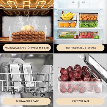 JSCARES Airtight Food Storage Set - 16 Pcs BPA-Free Containers