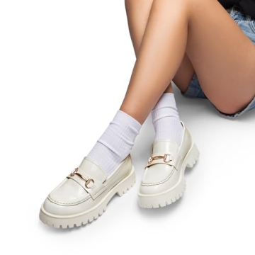 Stylish Slip-On Platform Loafers for Women - Comfort Meets Elegance