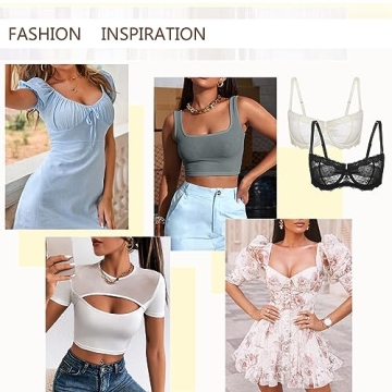 DotVol Push Up Lace Underwire Multiway Bra for Women