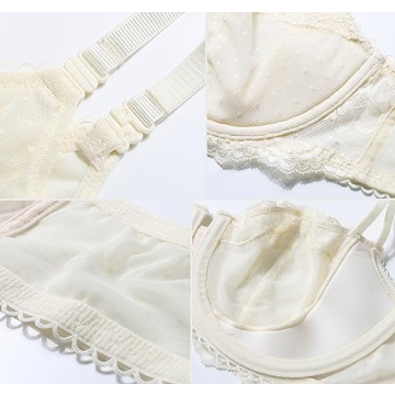 DotVol Push Up Lace Underwire Multiway Bra for Women