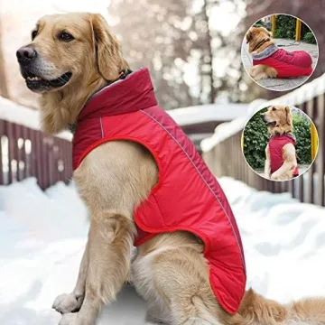 Warm Dog Winter Coat - Cozy, Reflective, Waterproof
