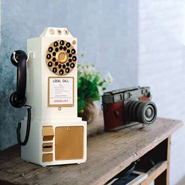 Antique Rotary Dial Phone - Vintage Decor for All Spaces