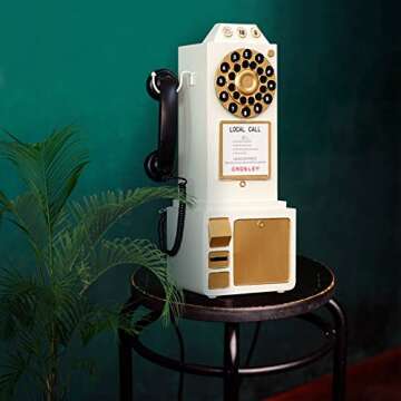 Antique Rotary Dial Phone - Vintage Decor for All Spaces
