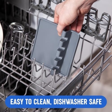 Heat Resistant Silicone Spoon Rests - 2 Pack