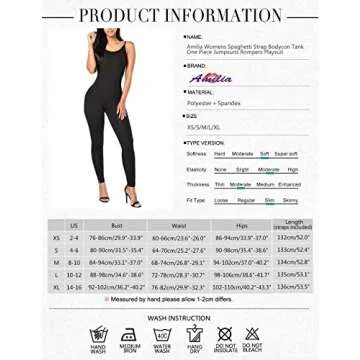 Amilia Women's Stylish Bodycon Spaghetti Strap Jumpsuit