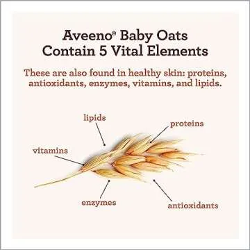 Aveeno Baby Daily Moisture Gentle Bath Wash & Shampoo with Natural Oat Extract, Hypoallergenic, Tear-Free & Paraben-Free Formula For Sensitive Hair & Skin, Lightly Scented, 33 fl. oz
