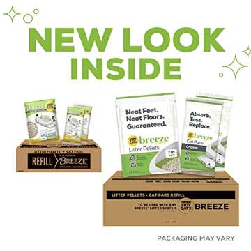 Purina Tidy Cats Breeze Litter System Refill Bundle - Effortless Cat Care 7.91 lb