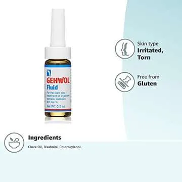 Gehwol Fluid for Ingrown Toenails & Corns - 0.5 Fl Oz