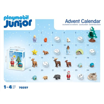 Playmobil Junior Advent Calendar Snowy Christmas Fun