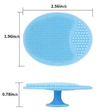 Silicone Face Scrubbers for Gentle Exfoliation Blackhead Removal