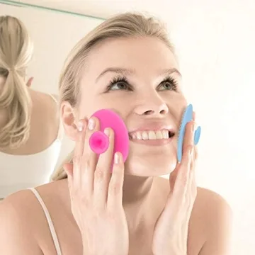 Silicone Face Scrubbers for Gentle Exfoliation Blackhead Removal