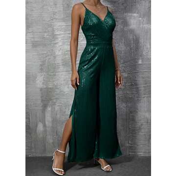 Cosygal Women's Sequin Jumpsuit for Stylish Outings