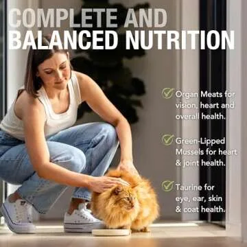 Feline Natural Wet Cat Food Pate, Chicken & Lamb Feast, 6 Oz Cans (Pack of 12), Grain Free, Made in New Zealand with Cage-Free Chicken and Grass-Fed, Free-Range Lamb