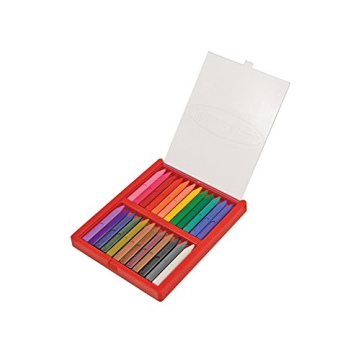 Melissa & Doug Triangular Crayons - Non-Roll and Durable Creativity
