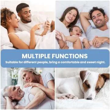 Queen Mattress Topper for Back Pain Extra Thick Mattress Pad Cover with 8-21 Inch Deep Pocket Pillow Top Mattress Topper Overfilled with Down Alternative, White