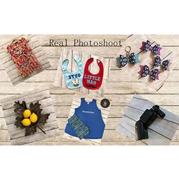 KonPon Wood Backdrop Photography Background For Stunning Photos