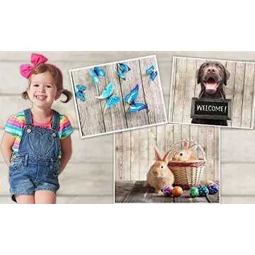 KonPon Wood Backdrop Photography Background For Stunning Photos