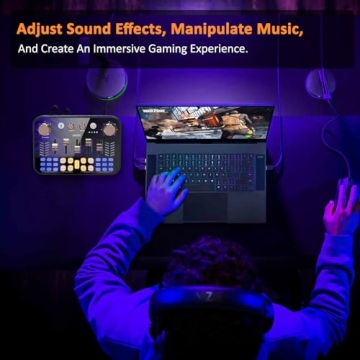 VASDEV DJ Podcast Equipment Bundle with Bluetooth Features