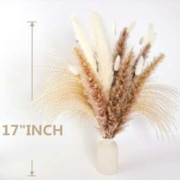Natural Dried Pampas Grass Decor for Elegant Home Styling