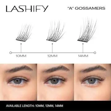 Lashify Amplify 12mm Gossamer Eyelash Extensions Refill