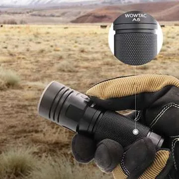 WOWTAC A5 Flashlight - 3650 Lumens Rechargeable