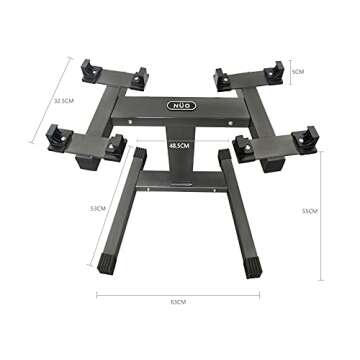 HUEIS x NUOBELL Adjustable Dumbbell Stand for Home Gym