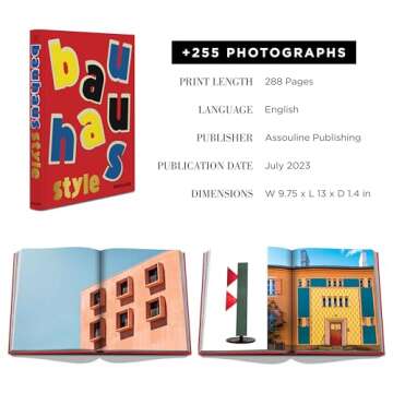 Bauhaus Style - Assouline Coffee Table Book for Design Lovers