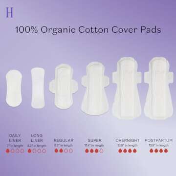 The Honey Pot Company - Herbal Sanitary Pads for Women - Regular Flow w/Wings - Infused w/Essential Oils for Cooling Effect & Organic Cotton Cover - Feminine Care - FSA & HAS - 20 ct