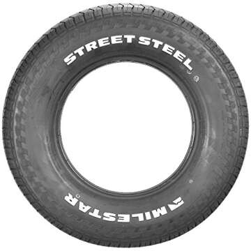 Milestar STREETSTEEL Touring Radial Tire - P235/60R15 98T