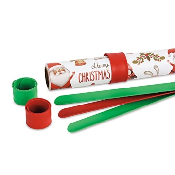 Silicone Holiday Flip Wraps - Organize Gift Wrap & Cords