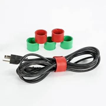 Silicone Holiday Flip Wraps - Organize Gift Wrap & Cords